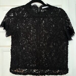 Zara Trafaluc Lace T-Shirt